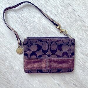 COACH wrist wallet